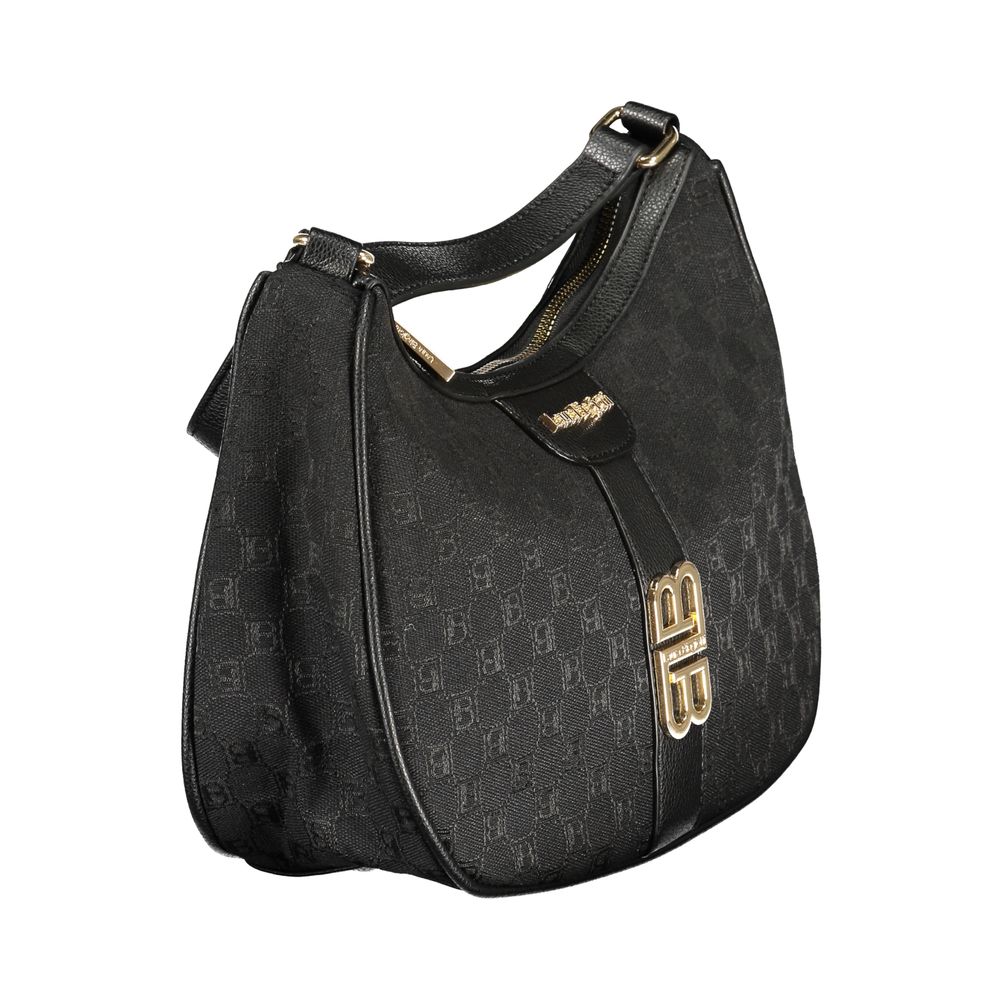 Laura Biagiotti Black Polyester Handbag