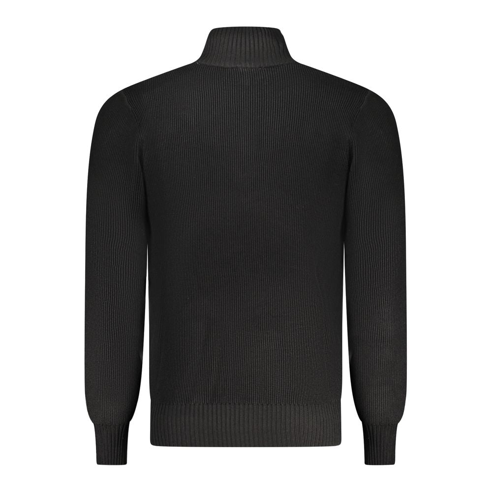Rifle Black Nylon Sweater