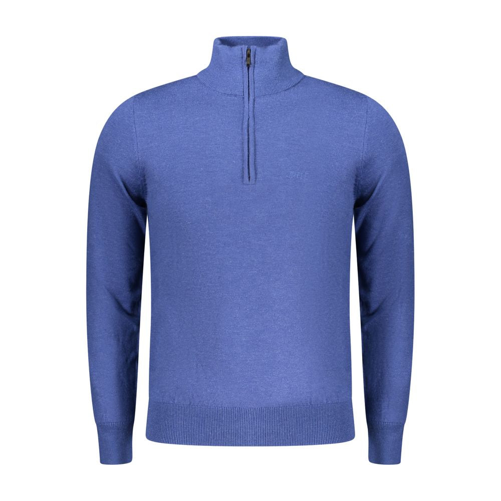 Rifle Blue Wool Men Sweater