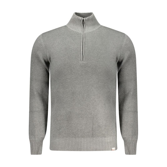 Rifle Gray Nylon Sweater