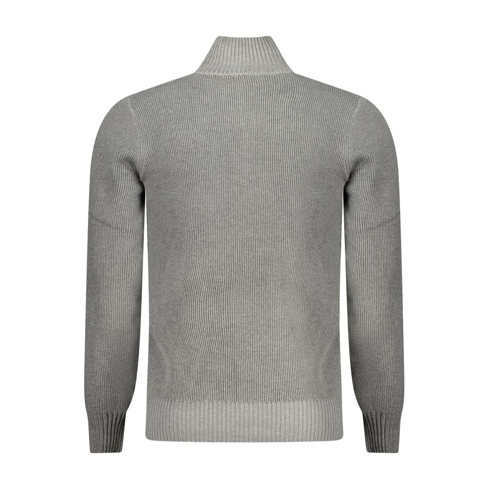 Rifle Gray Nylon Sweater