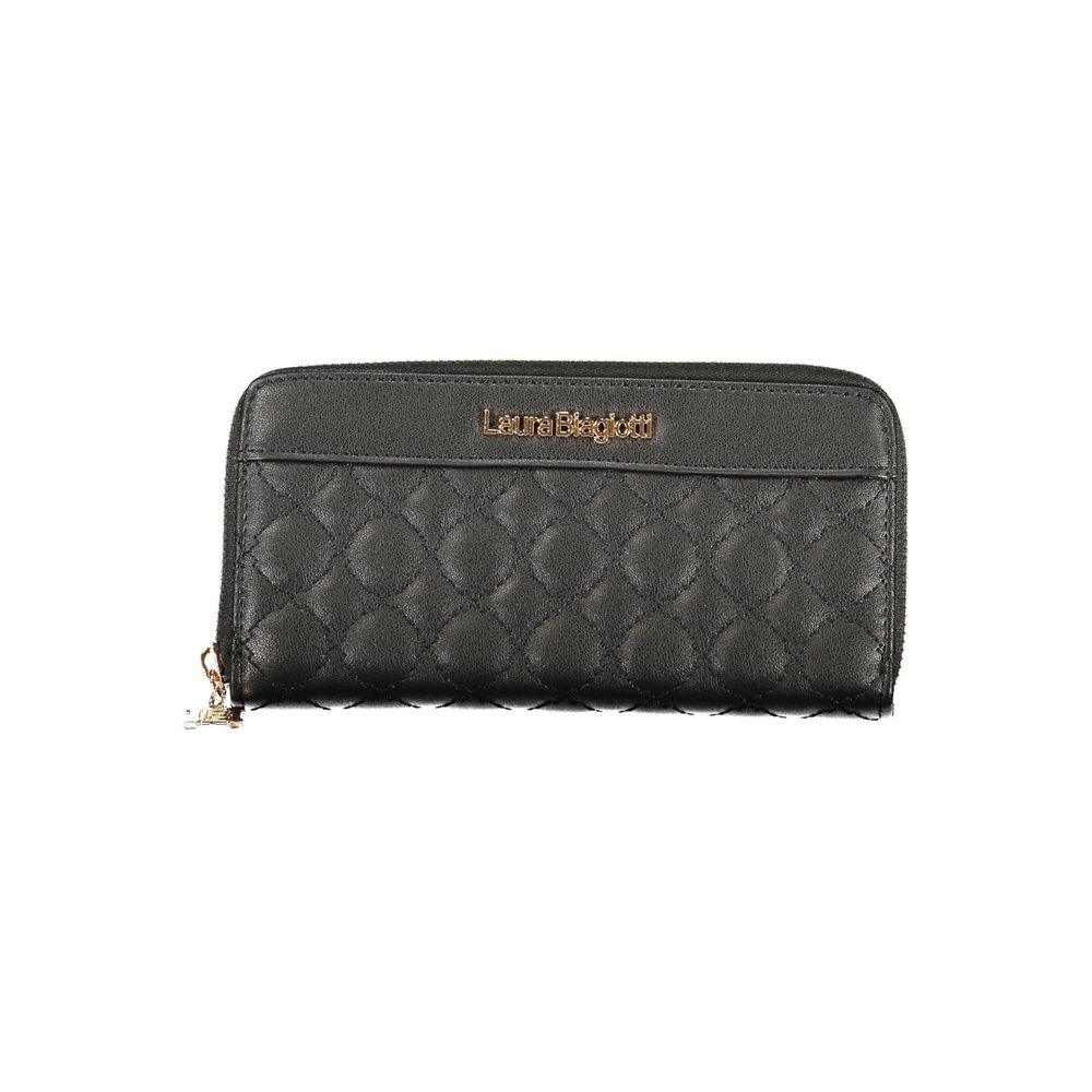 Laura Biagiotti Black Polyethylene Women Wallet