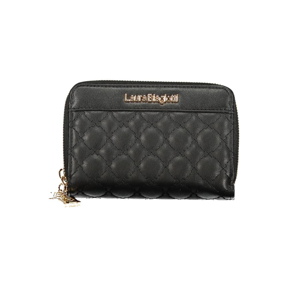 Laura Biagiotti Black Polyethylene Wallet
