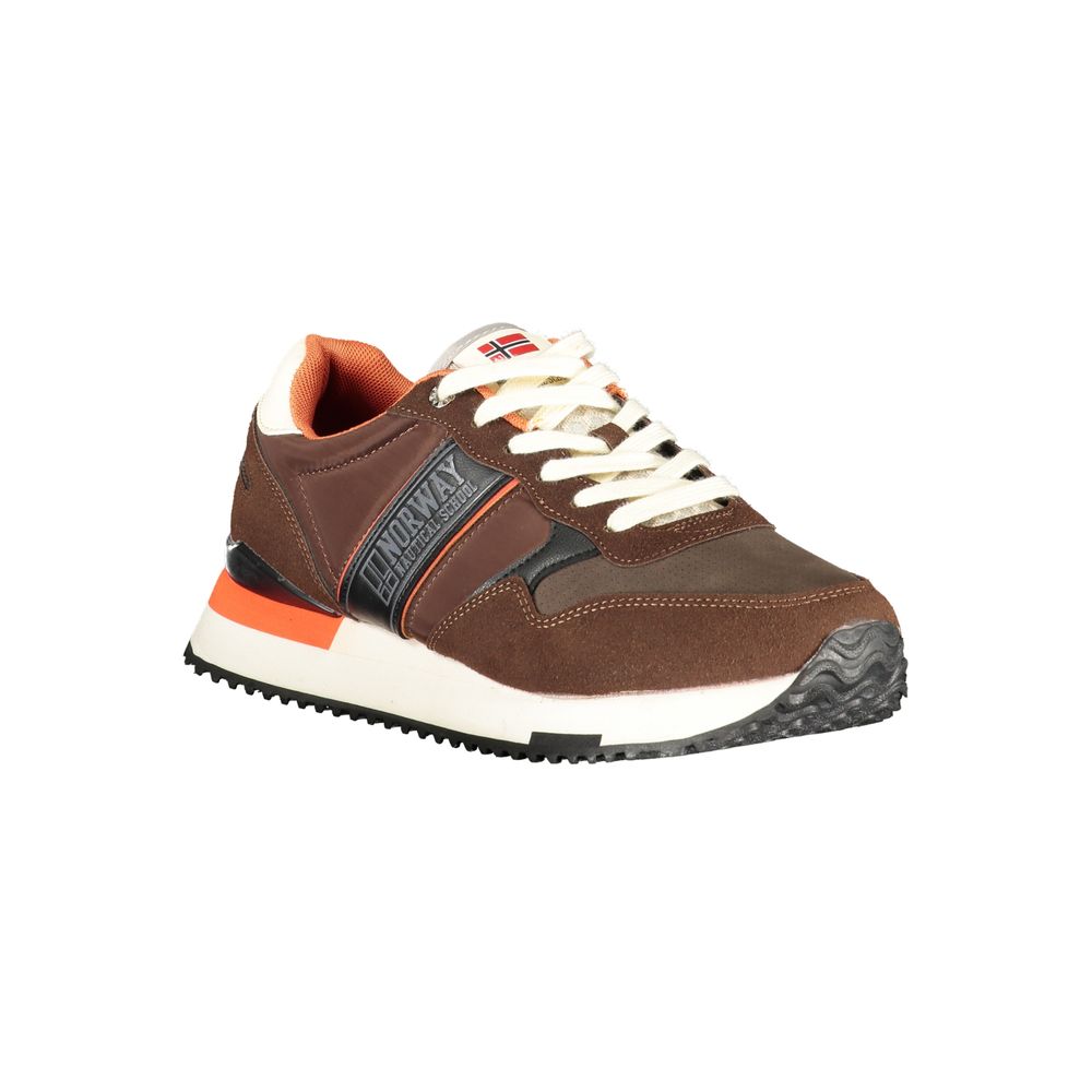 Norway 1963 Brown Polyester Sneaker