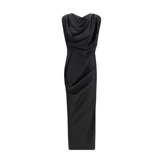 Vivienne Westwood Black Polyester Cocktail Dress