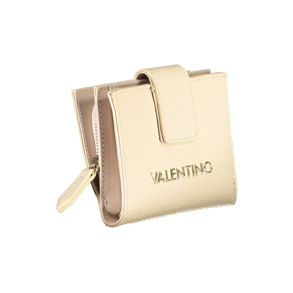Mario Valentino Beige Polyethylene Wallet