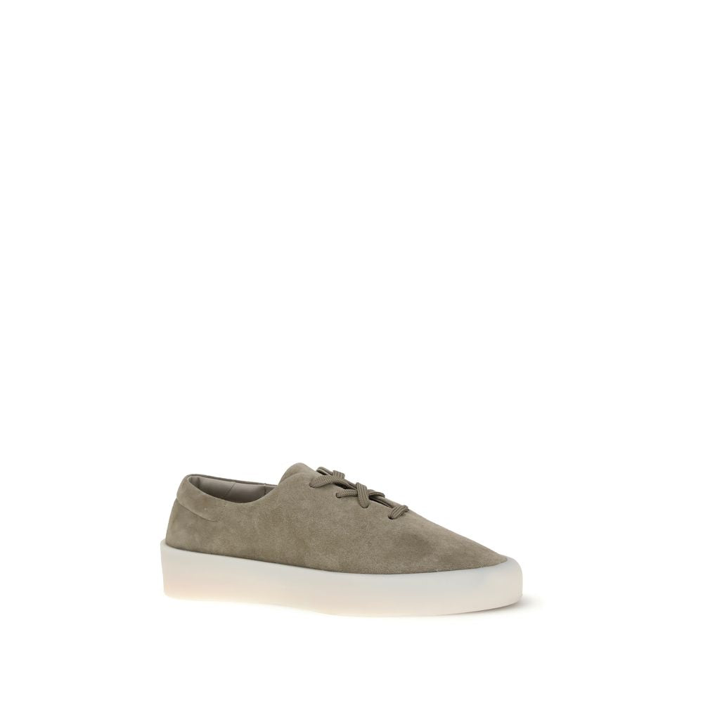 Fear Of God Beige Leather Low Top Sneakers