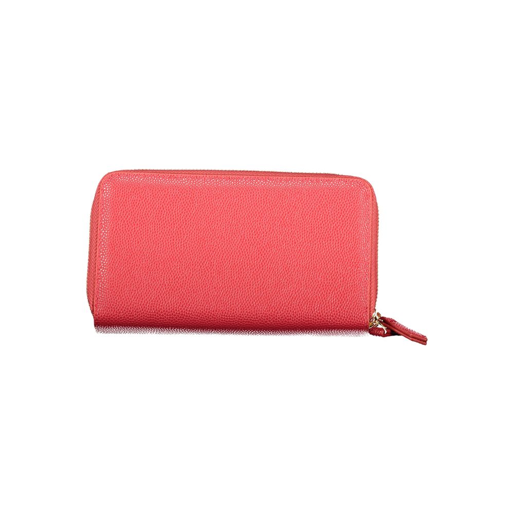 Mario Valentino Red Polyethylene Wallet