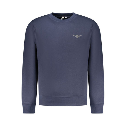Accademia Militare Blue Cotton Sweatshirt