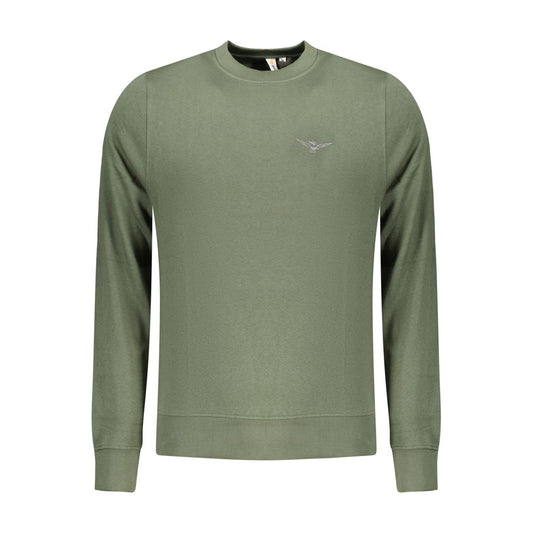 Accademia Militare Green Cotton Sweatshirt