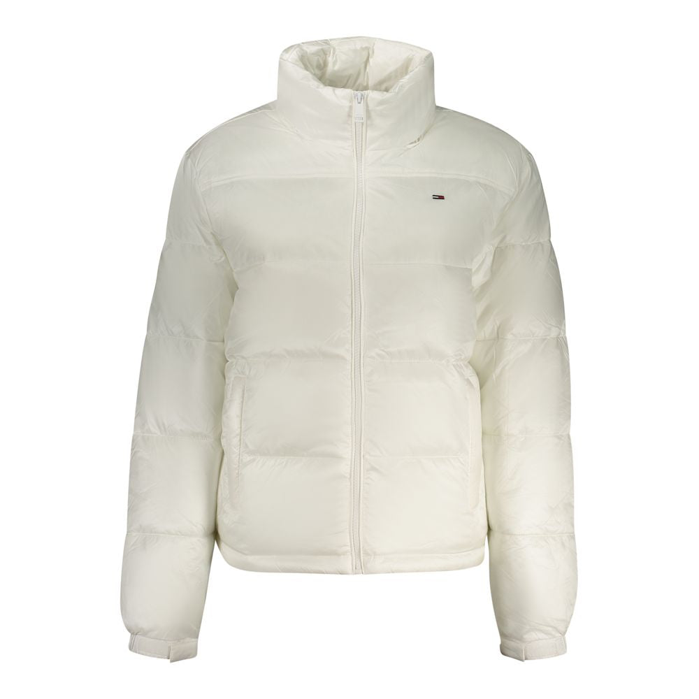 Tommy Hilfiger White Polyester Jackets & Coat