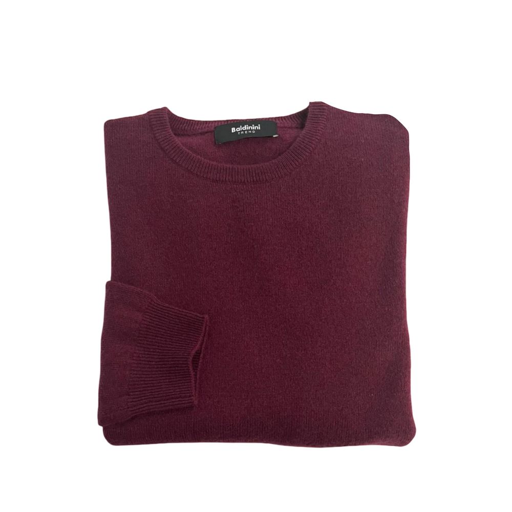 Baldinini Trend Red Cashmere Men Sweater