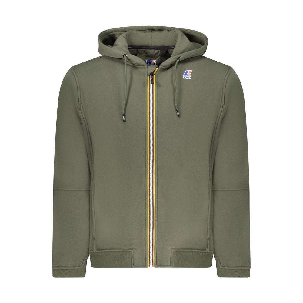 K-WAY Green Cotton Sweatshirt