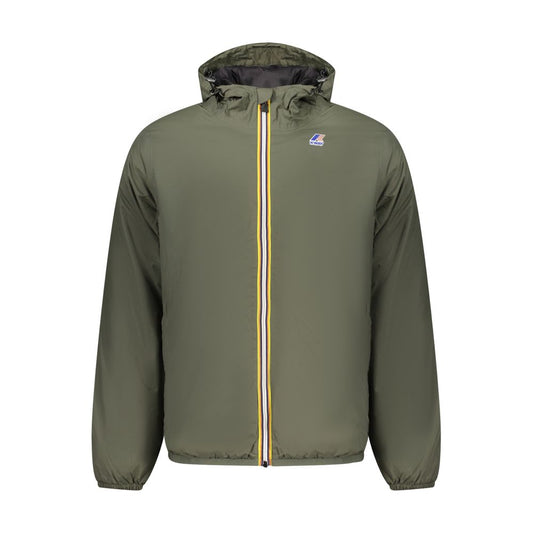K-WAY Green Polyamide Jackets & Coat