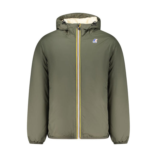 K-WAY Green Polyamide Jackets & Coat