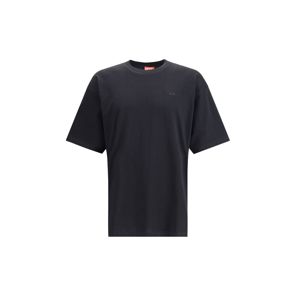 Diesel Black Cotton T-Shirt