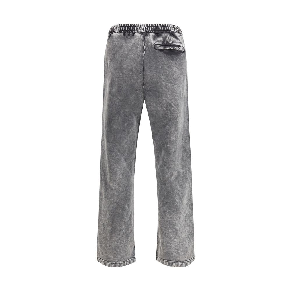 Diesel Gray Cotton Casual Pants