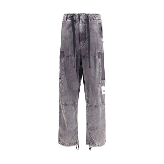 Maison Mihara Yasuhiro Black Cotton Cargo Pants