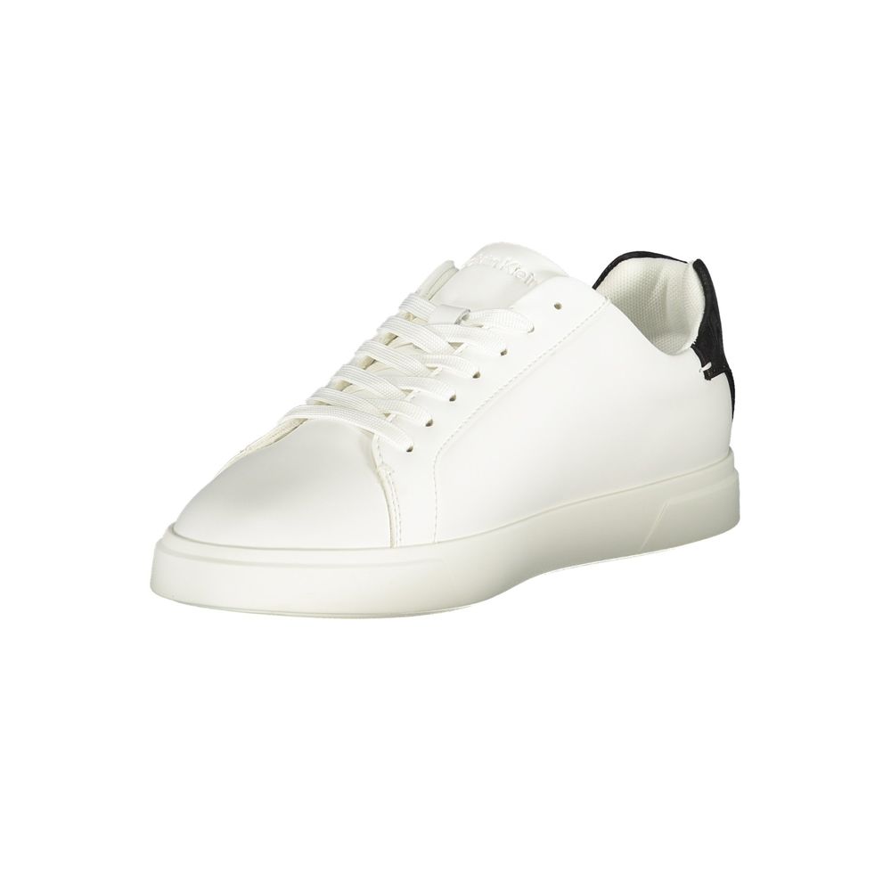 Calvin Klein White Leather Women Sneaker