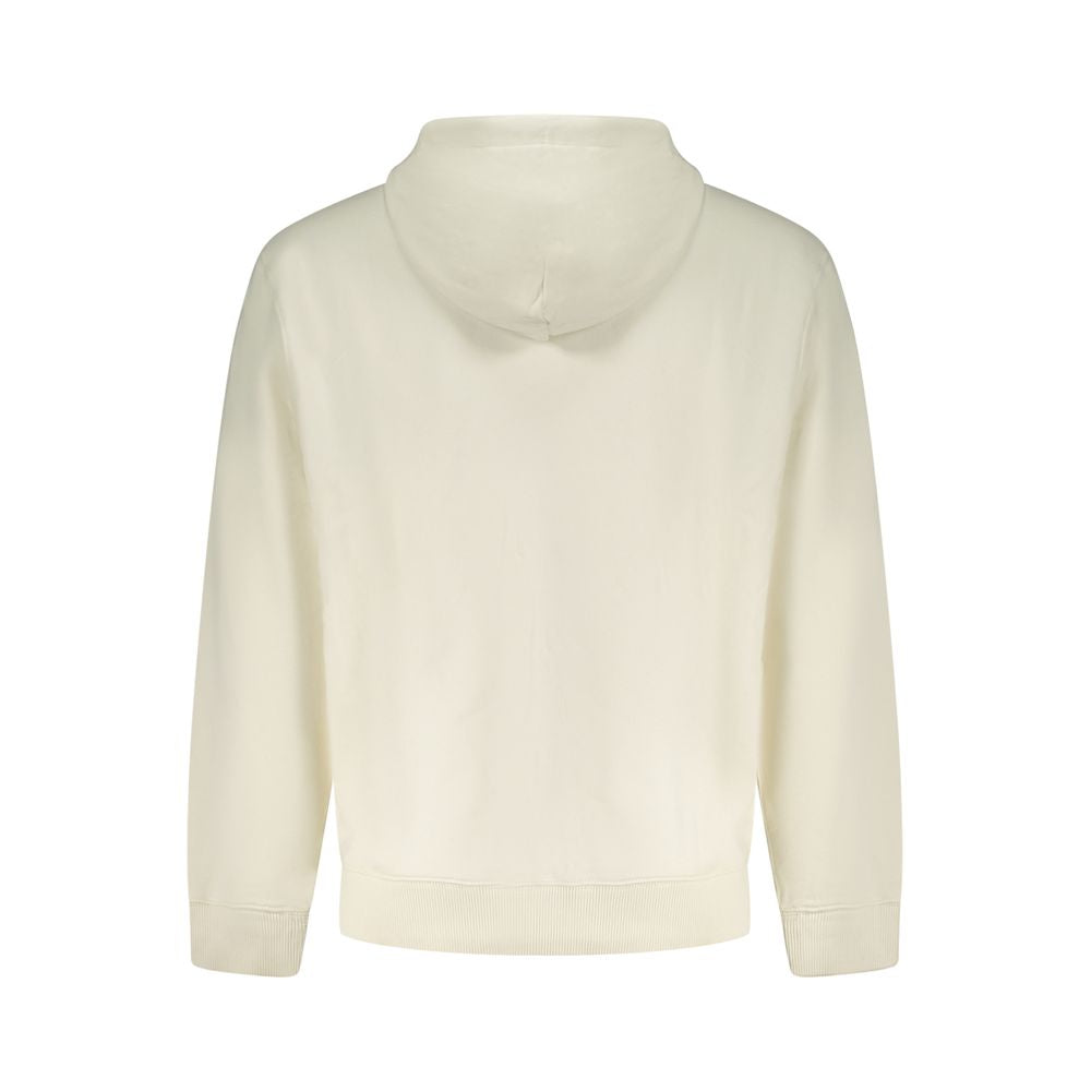 Calvin Klein White Cotton Men Sweater