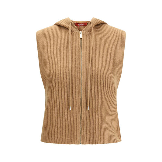 Max Mara Brown Wool Sweatshirt