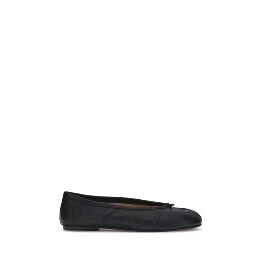 Margiela Black Lamb Ovis Aries Aries Ballet Flats
