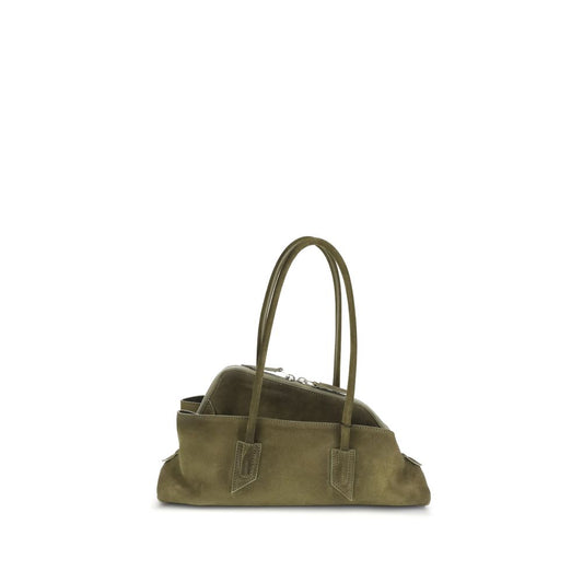 The Attico Bicolor Calf Leather Bos Taurus Shoulder Bag