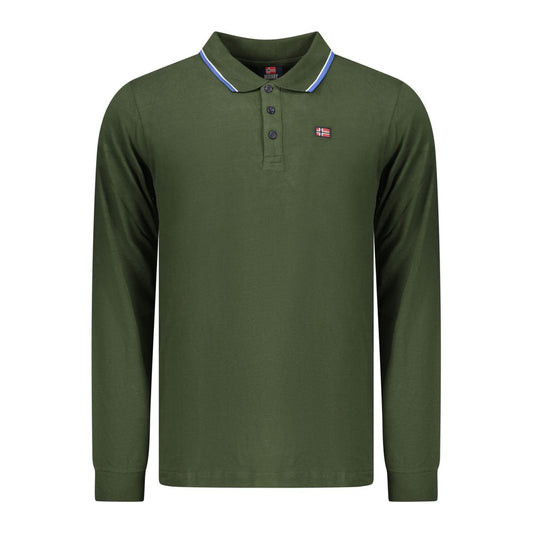 Norway 1963 Green Cotton Polo Shirt