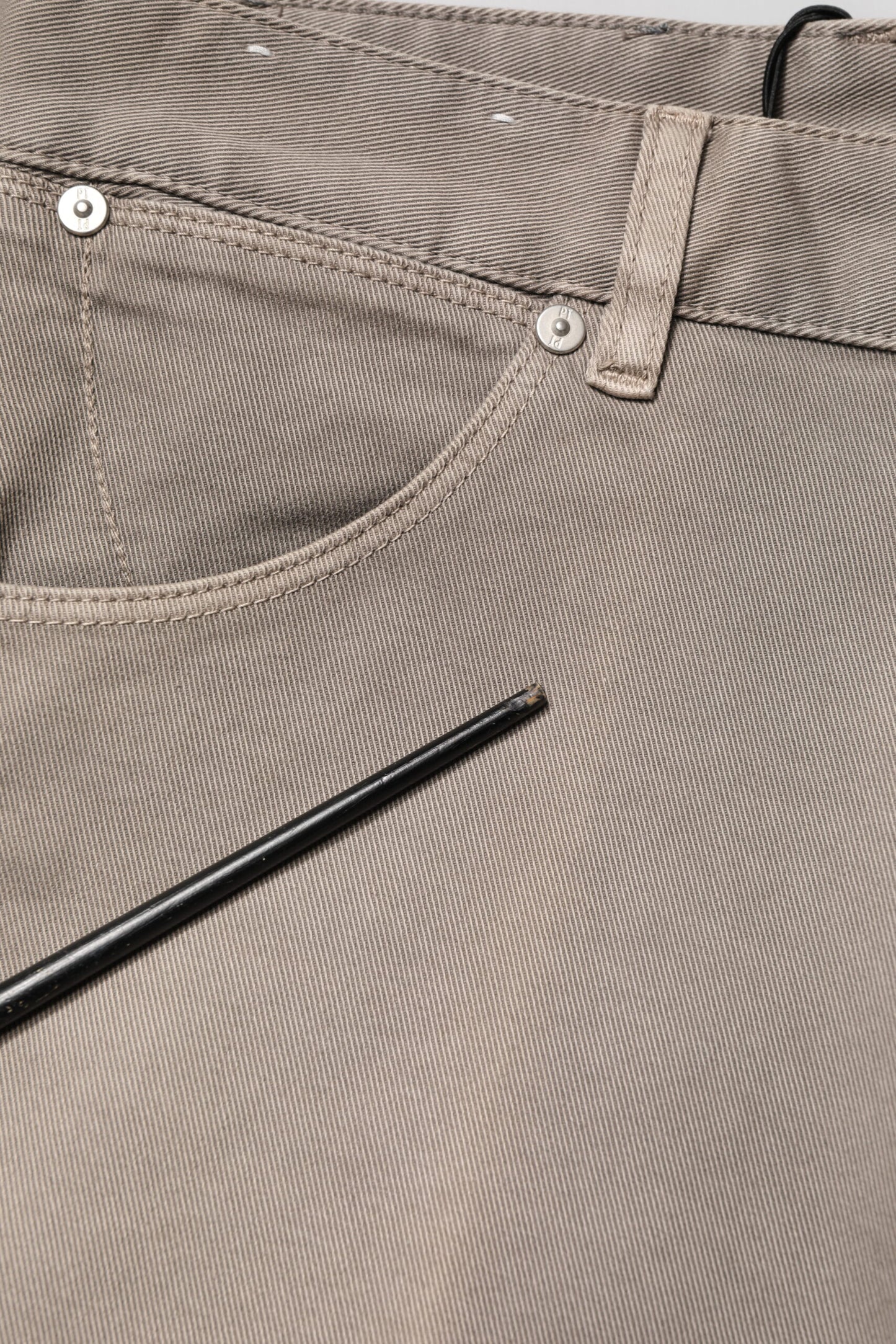 PT Torino Brown Bull Denim Reggae Mastice Straight Trouser Jeans