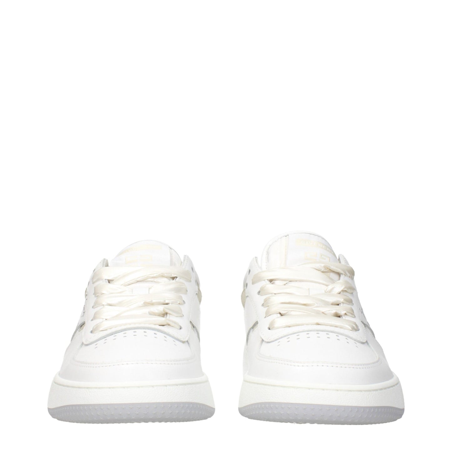 Givenchy White Leather Low Top Sneakers