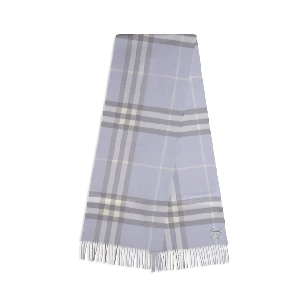 Burberry Blue Cashmere Scarf