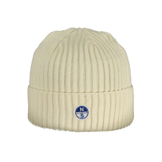 North Sails White Cotton Men Cap
